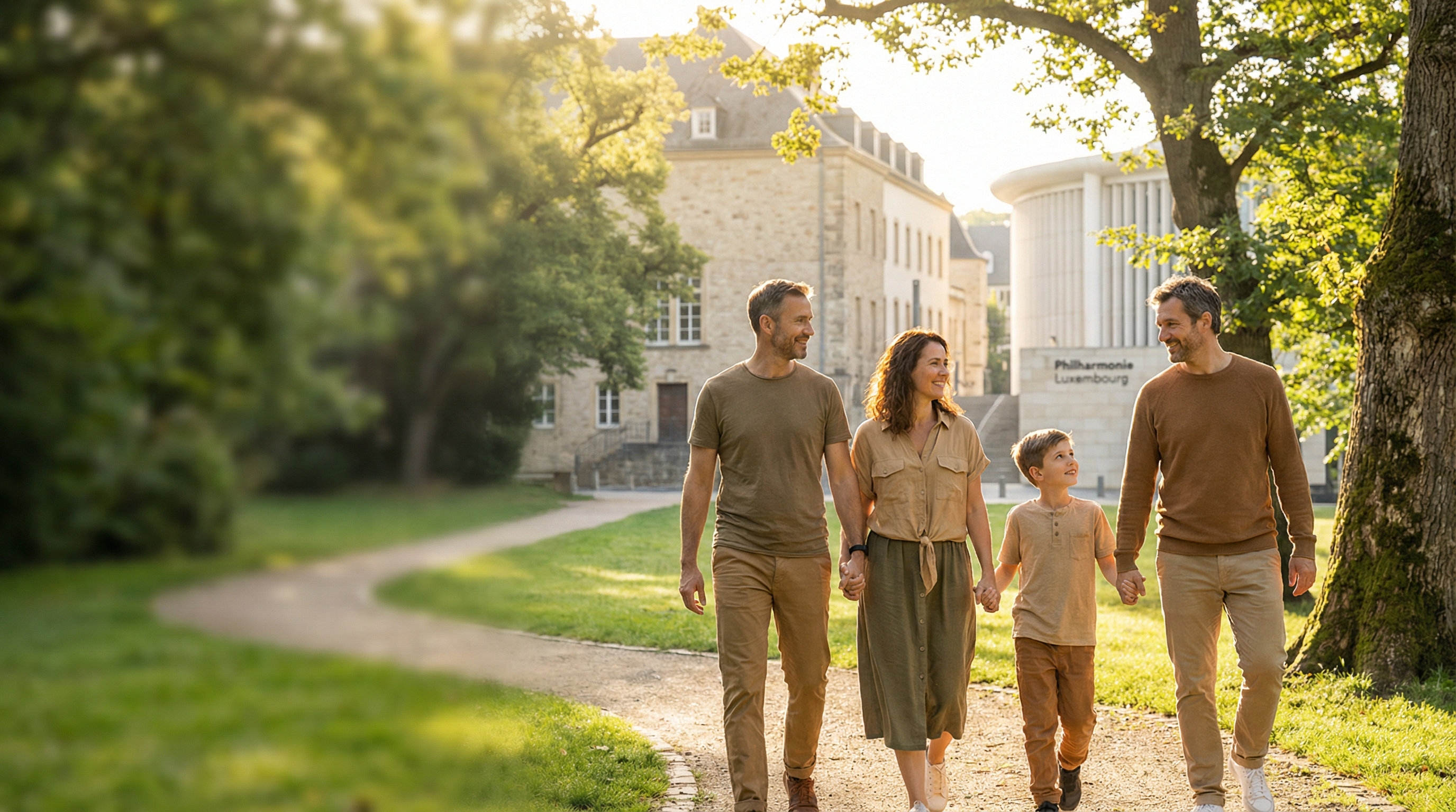 Family weekend in Luxembourg